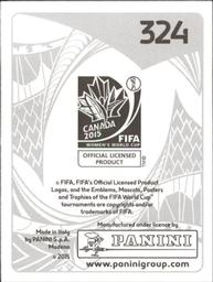 2015 Panini Women's World Cup Stickers #324 Francisca Ordega Back