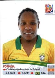 2015 Panini Women's World Cup Stickers #338 Formiga Front
