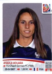 2015 Panini Women's World Cup Stickers #408 Jessica Houara Front