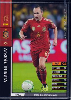 2013-14 Panini/Sega World Club Champion Football #378 Andres Iniesta Front