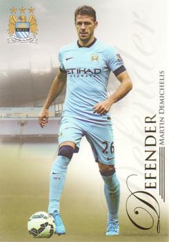 2015 Futera Unique Manchester City #6 Martin Demichelis Front
