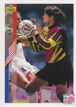 1994 Upper Deck World Cup Contenders French/Dutch #1 Tony Meola Front