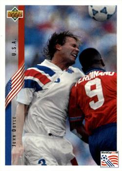 1994 Upper Deck World Cup Contenders French/Dutch #5 John Doyle Front