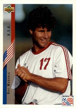 1994 Upper Deck World Cup Contenders French/Dutch #13 Roy Wegerle Front