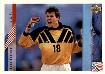 1994 Upper Deck World Cup Contenders French/Dutch #16 Brad Friedel Front