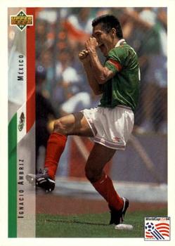1994 Upper Deck World Cup Contenders French/Dutch #21 Nacho Ambriz Front