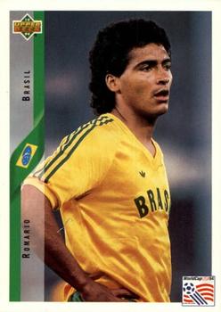 1994 Upper Deck World Cup Contenders French/Dutch #59 Romario Front