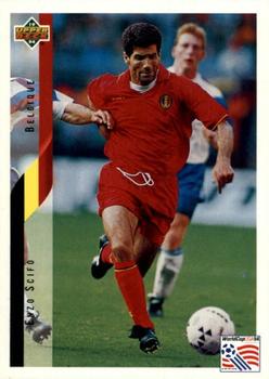1994 Upper Deck World Cup Contenders French/Dutch #85 Enzo Scifo Front