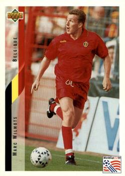 1994 Upper Deck World Cup Contenders French/Dutch #89 Marc Wilmots Front