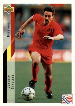 1994 Upper Deck World Cup Contenders French/Dutch #90 Lorenzo Staelens Front
