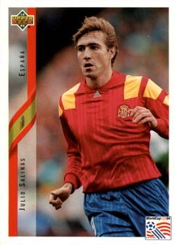 1994 Upper Deck World Cup Contenders French/Dutch #157 Julio Salinas Front