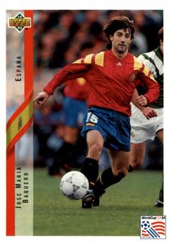 1994 Upper Deck World Cup Contenders French/Dutch #158 Jose Maria Baquero Front