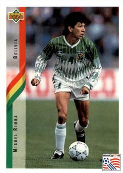 1994 Upper Deck World Cup Contenders French/Dutch #183 Miguel Rimba Front