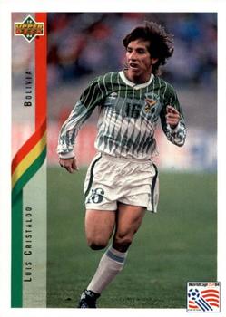 1994 Upper Deck World Cup Contenders French/Dutch #184 Luis Cristaldo Front