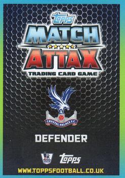 2015-16 Topps Match Attax Premier League #76 Scott Dann Back