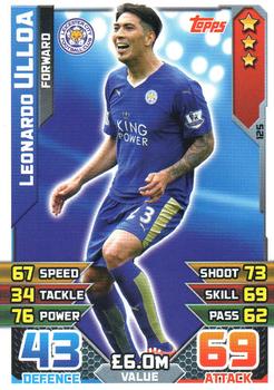 2015-16 Topps Match Attax Premier League #125 Leonardo Ulloa Front