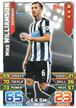 2015-16 Topps Match Attax Premier League #186 Mike Williamson Front