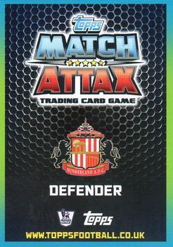 2015-16 Topps Match Attax Premier League #258 Patrick van Aanholt Back