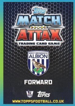 2015-16 Topps Match Attax Premier League #341 Victor Anichebe Back