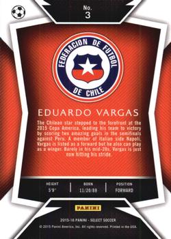 2015-16 Panini Select #3 Eduardo Vargas Back