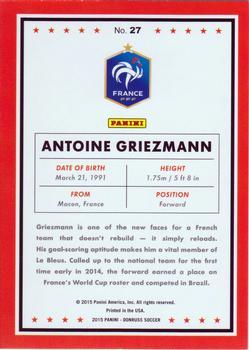 2015 Donruss - Gold Press Proof #27 Antoine Griezmann Back