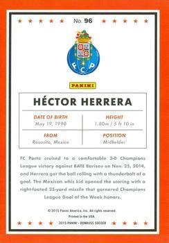 2015 Donruss - Silver Press Proof #96 Hector Herrera Back