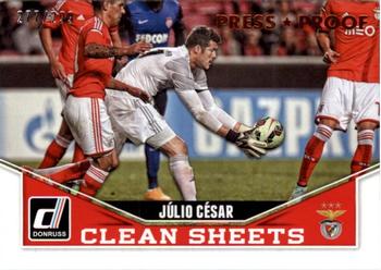 2015 Donruss - Clean Sheets Bronze Press Proof #7 Julio Cesar Front