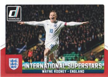 2015 Donruss - International Superstars #48 Wayne Rooney Front