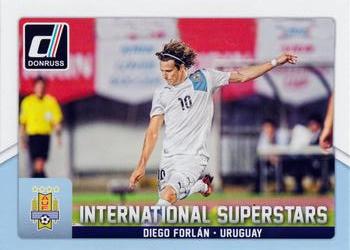 2015 Donruss - International Superstars #61 Diego Forlan Front