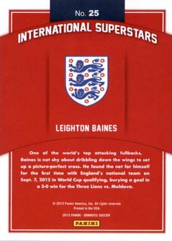 2015 Donruss - International Superstars Bronze Press Proof #25 Leighton Baines Back