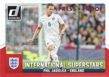 2015 Donruss - International Superstars Bronze Press Proof #40 Phil Jagielka Front