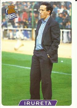 1995-96 Mundicromo Sport Las Fichas de La Liga - Ultima Hora #182b Irureta Front
