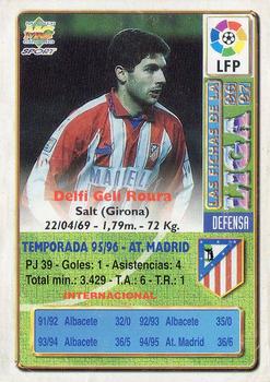 1996-97 Mundicromo Sport Las Fichas de La Liga #9 Geli Back
