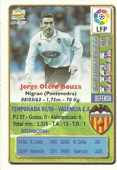 1996-97 Mundicromo Sport Las Fichas de La Liga #23 Otero Back