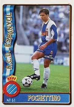 1996-97 Mundicromo Sport Las Fichas de La Liga #61 Pochettino Front
