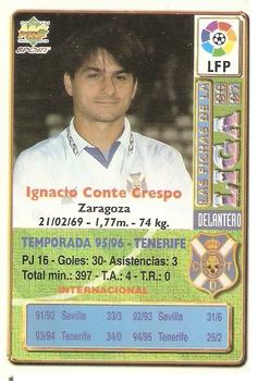 1996-97 Mundicromo Sport Las Fichas de La Liga #80 Conte Back