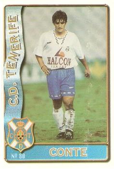 1996-97 Mundicromo Sport Las Fichas de La Liga #80 Conte Front