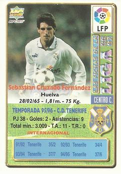 1996-97 Mundicromo Sport Las Fichas de La Liga #82 Chano Back