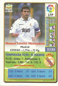 1996-97 Mundicromo Sport Las Fichas de La Liga #98 Sanchis Back