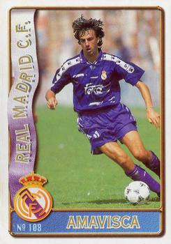 1996-97 Mundicromo Sport Las Fichas de La Liga #108 Jose Amavisca Front