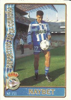 1996-97 Mundicromo Sport Las Fichas de La Liga #151b Naybet Front
