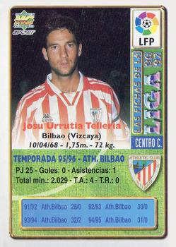 1996-97 Mundicromo Sport Las Fichas de La Liga #233 Josu Urrutia Back