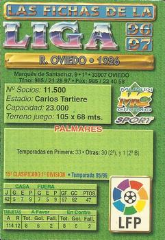 1996-97 Mundicromo Sport Las Fichas de La Liga #253 Escudo Back
