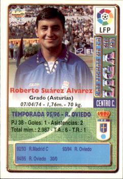 1996-97 Mundicromo Sport Las Fichas de La Liga #264 Suarez Back