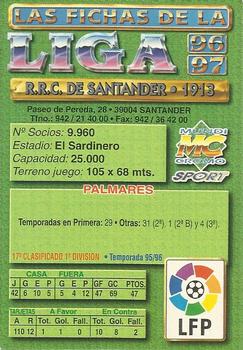 1996-97 Mundicromo Sport Las Fichas de La Liga #289 Escudo Back