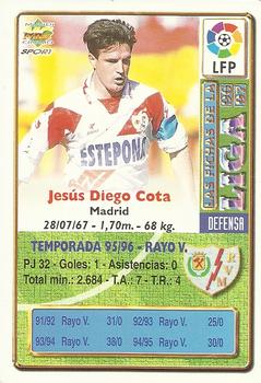 1996-97 Mundicromo Sport Las Fichas de La Liga #330 Cota Back