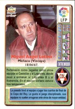 1996-97 Mundicromo Sport Las Fichas de La Liga #362 Lotina Back