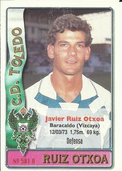 1996-97 Mundicromo Sport Las Fichas de La Liga #501 Ruiz Otxoa / Cuellar Front