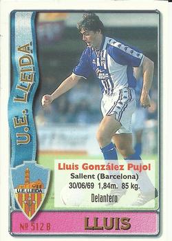 1996-97 Mundicromo Sport Las Fichas de La Liga #512 Emilio / Lluis Back