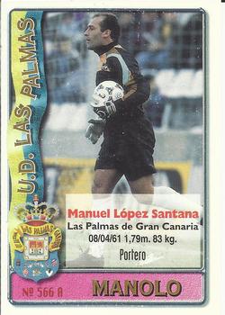 1996-97 Mundicromo Sport Las Fichas de La Liga #566 Manolo / Radojivic Front